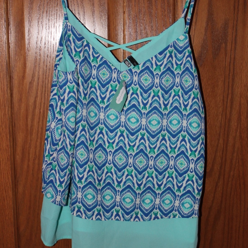 Maurices patterned tank top